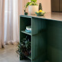 Kitchen island in Resene Tom Thumb