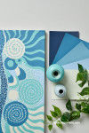 Blue moodboard