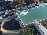 Lift off! Auckland Hospital helipad refresh Lift off! Auckland Hospital helipad refresh