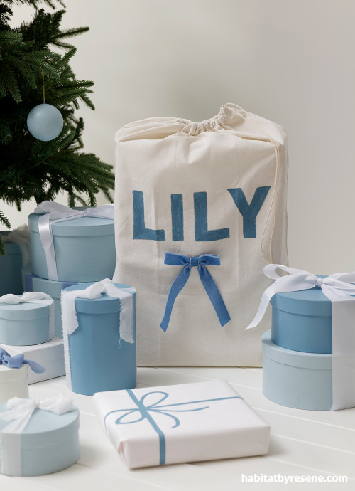 Personalised Christmas bag