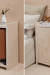 How to make a side table with suitcase storage