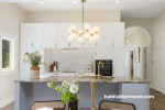 Kitchen, white kitchen, neutral kitchen, kitchen featuring Resene Albescent White