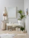 White and cream entry