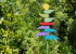 Stack it up! A colourful DIY garden sculpture  photo