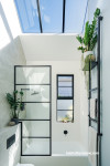 Bathroom painted in Resene White Pointer