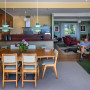 yellow kitchen