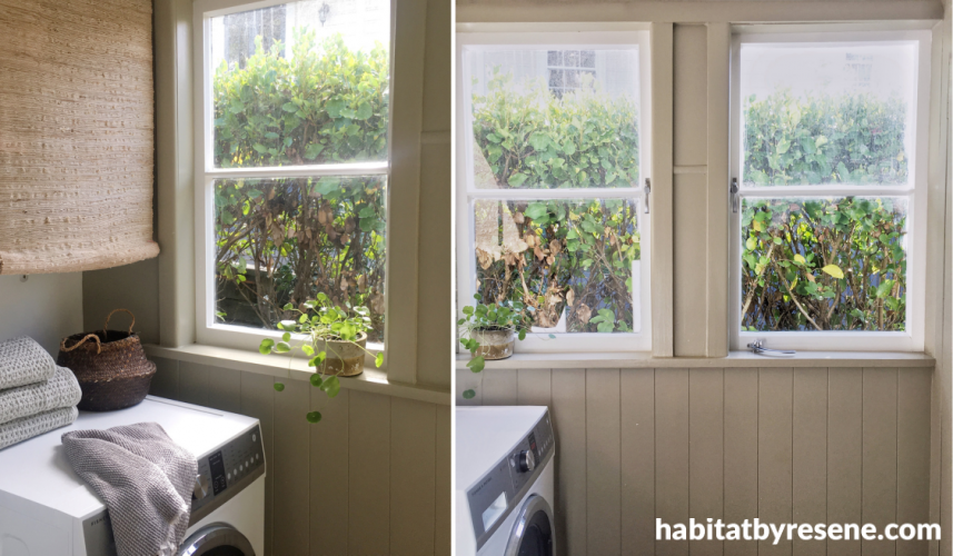 Laundry, laundry featuring Resene Grey Olive