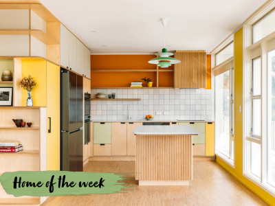 A colourful mid-century-inspired Wellington apartment