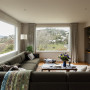 Living room painted in Resene Half Tea