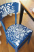 Seat your guests in style with these DIY stencil chairs