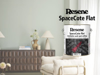 Resene SpaceCote Flat: enamel-style durability