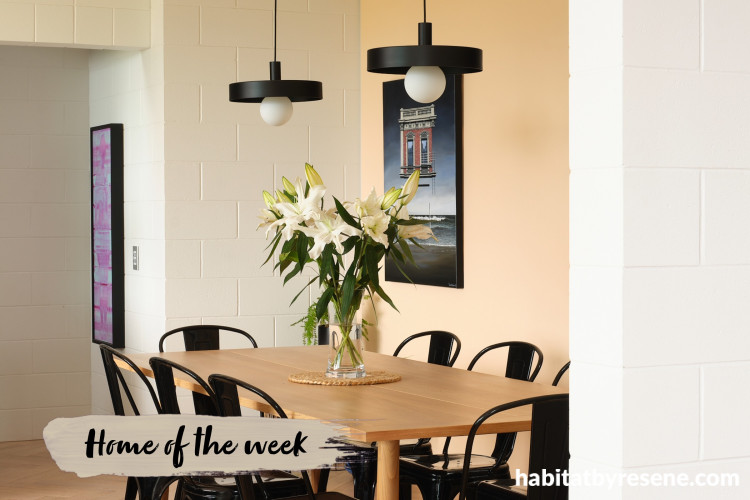 Resene Negroni Living Room