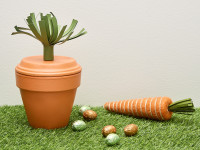 DIY Easter carrot treat pot DIY Easter carrot treat pot