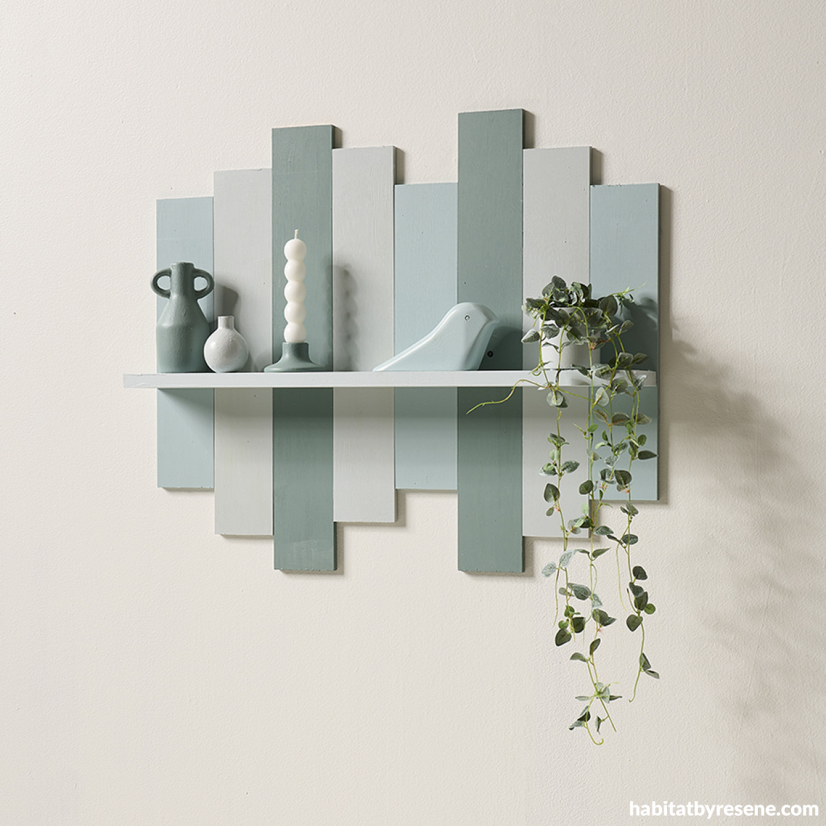 Shelf expression Get crafty with this DIY pine shelf Habitat by Resene