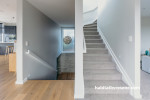 neutral stair well, white stair well, stairs inspiration, Resene 