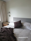 bedroom, spare bedroom, white bedroom, neutral bedroom, resene pearl lusta, white interior