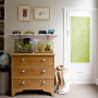 dresser inspo, dressing table, green door, kids bedroom, resene, fish tanks, bedroom fish tank inspo