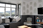 wallpaper inspiration, wallpaper ideas, living room inspiration, living room design, resene 