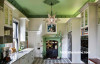 kitchen inspiration, painted ceiling ideas, green ceiling ideas, green kitchen ideas, kitchen ideas