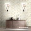 wallpaper inspiration, wallpaper ideas, wallpaper design, metallic wallpaper, interior lighting idea