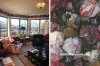 wallpaper inspiration, wallpaper ideas, floral interior, floral wallpaper, living room inspiration