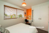 kids bedroom inspiration, kids bedroom ideas, study nook ideas, home office design, orange feature